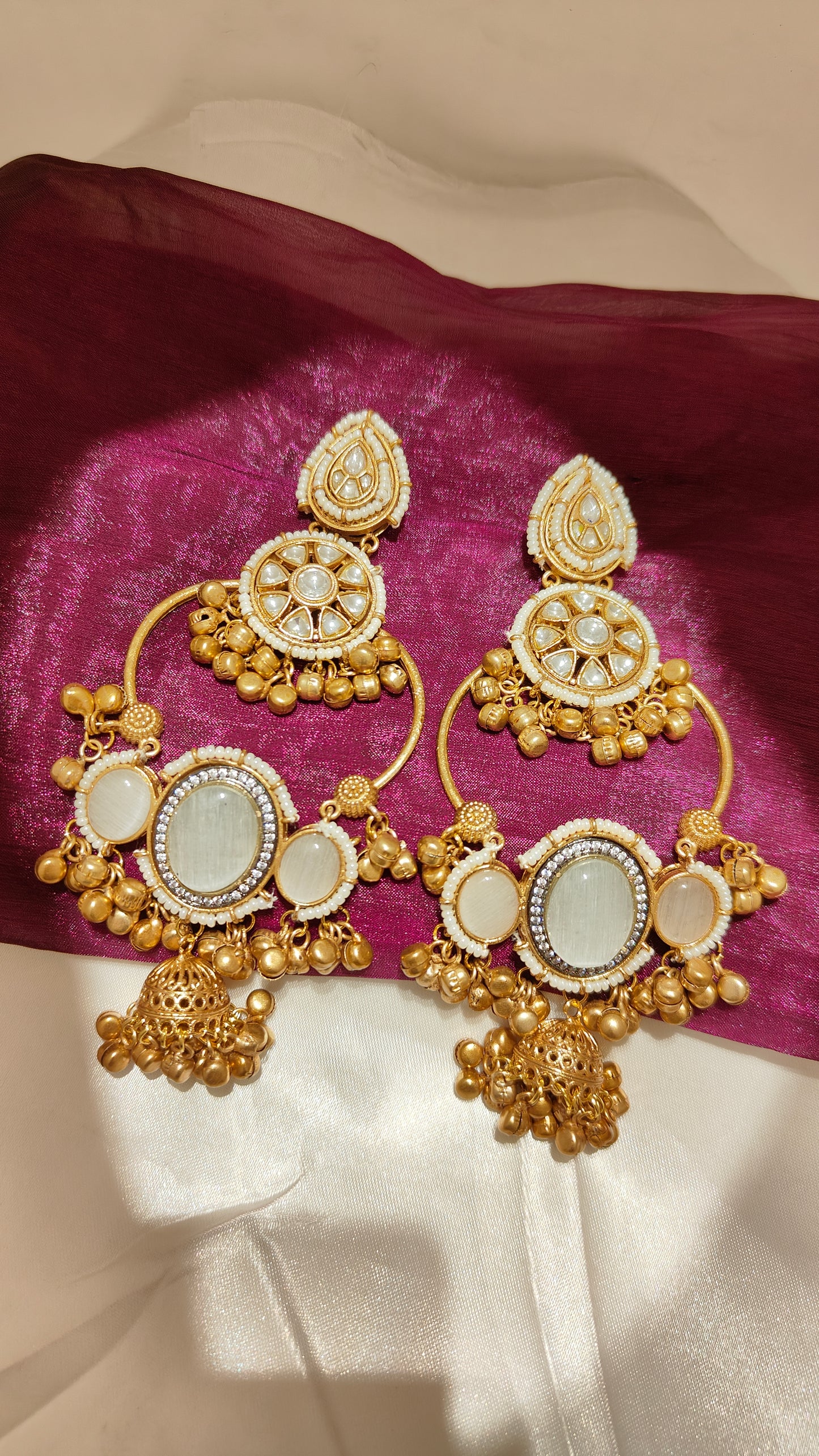 Shehzaadi Royal Kashmiri Chandbali