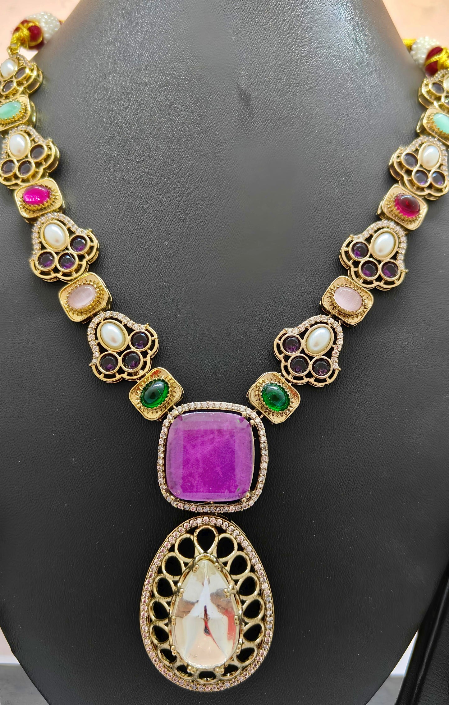 Rajwada Multi-Stone Luxury Set
