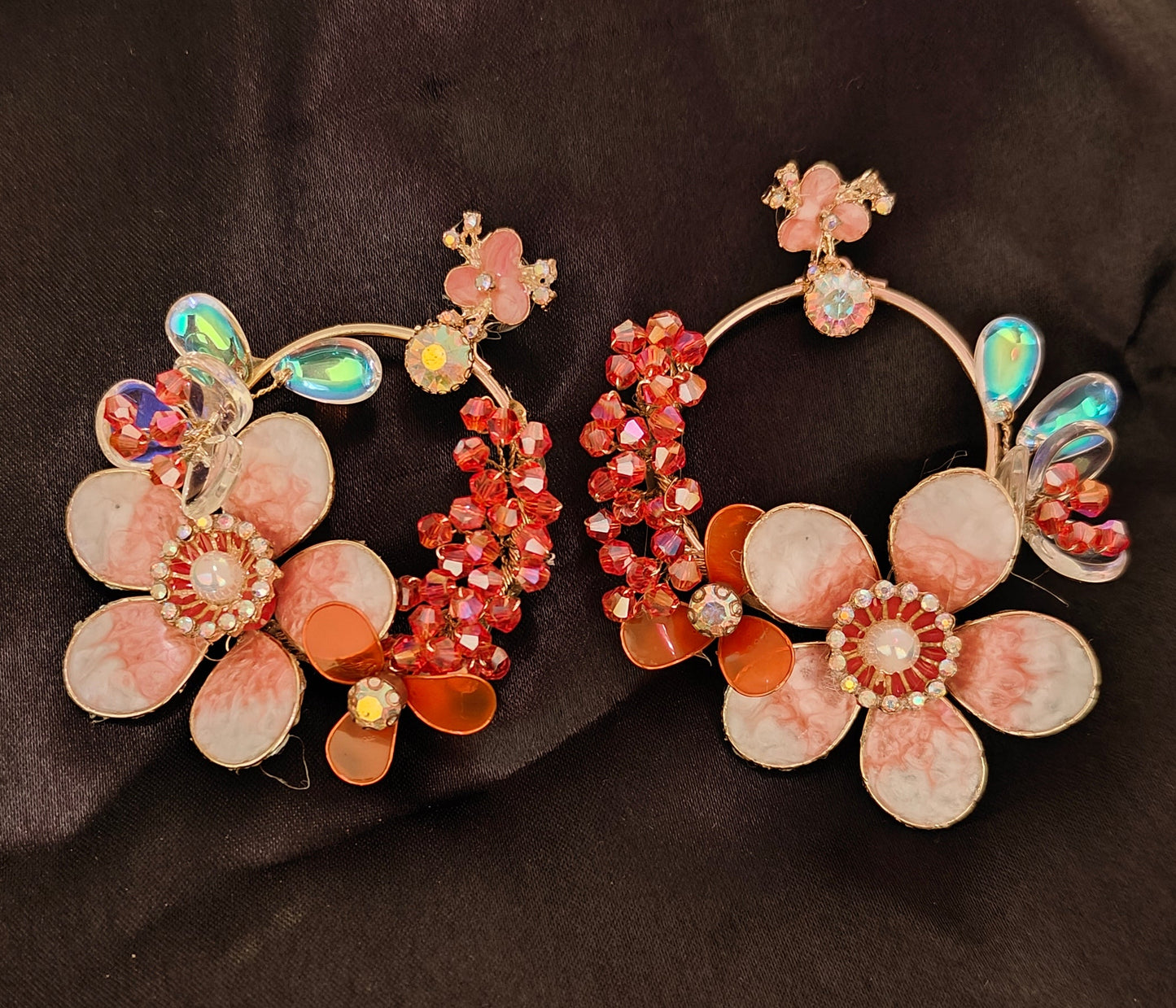Rose Petal Chic Earrings