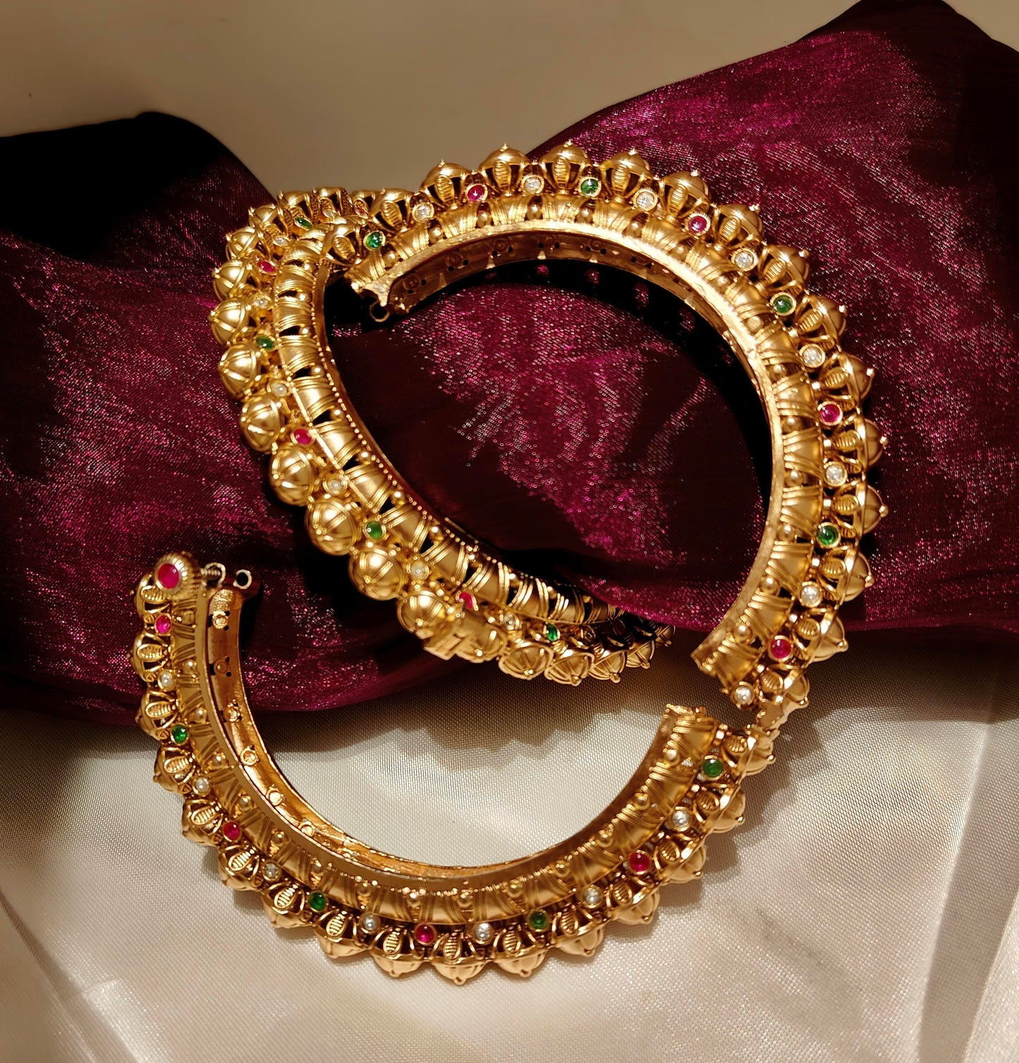 Bridal Multi-Stone Bangles