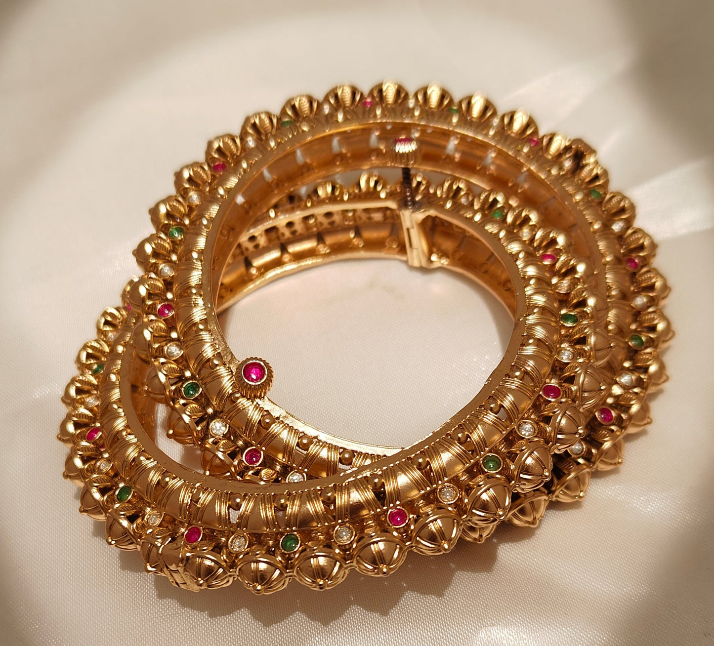 Bridal Multi-Stone Bangles