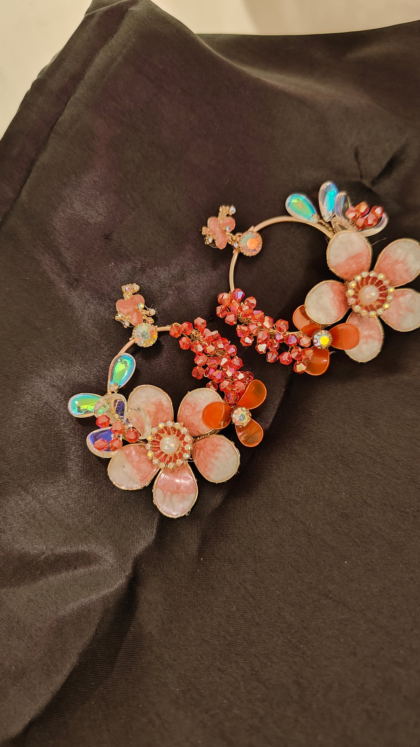 Rose Petal Chic Earrings