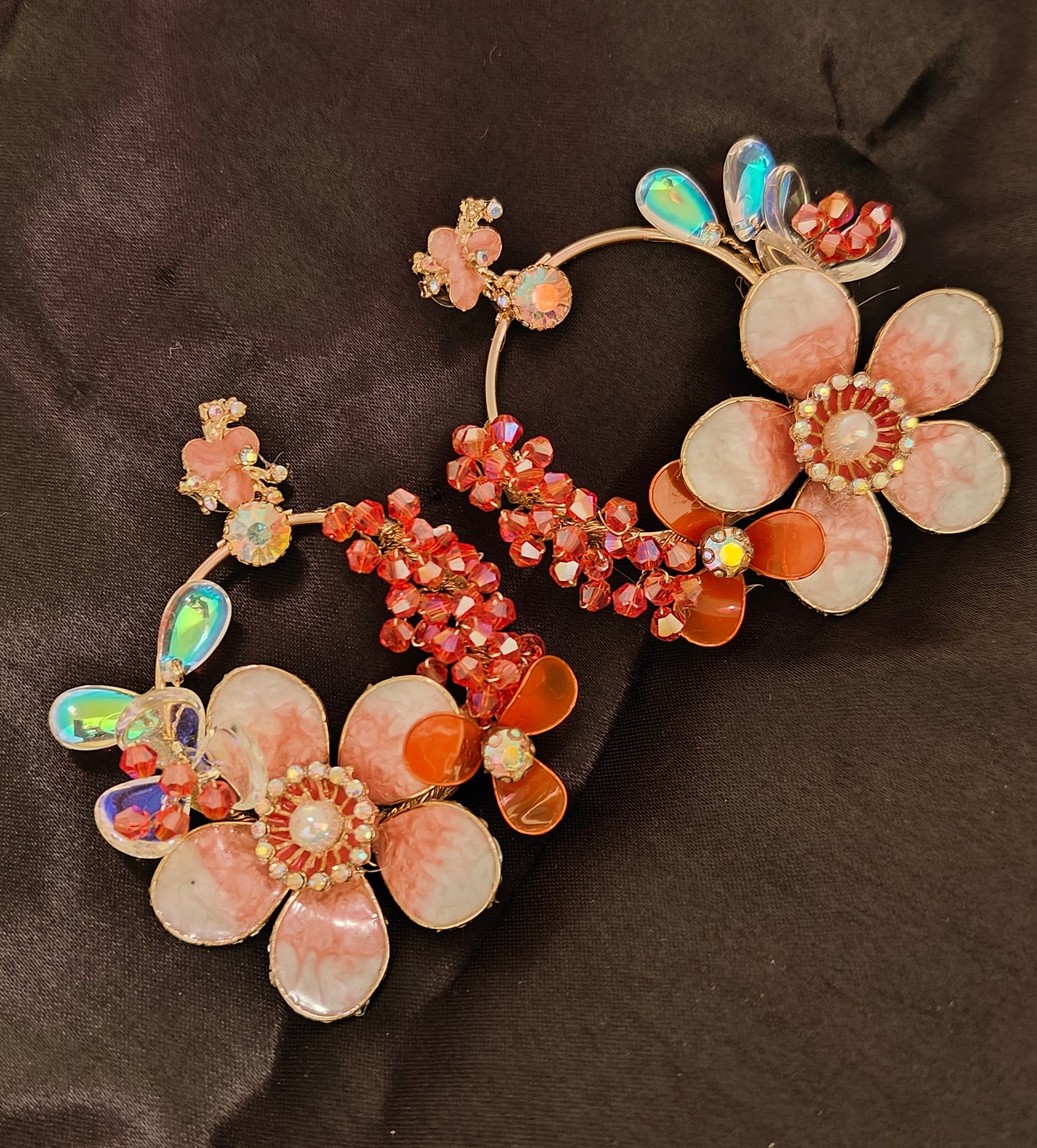 Rose Petal Chic Earrings