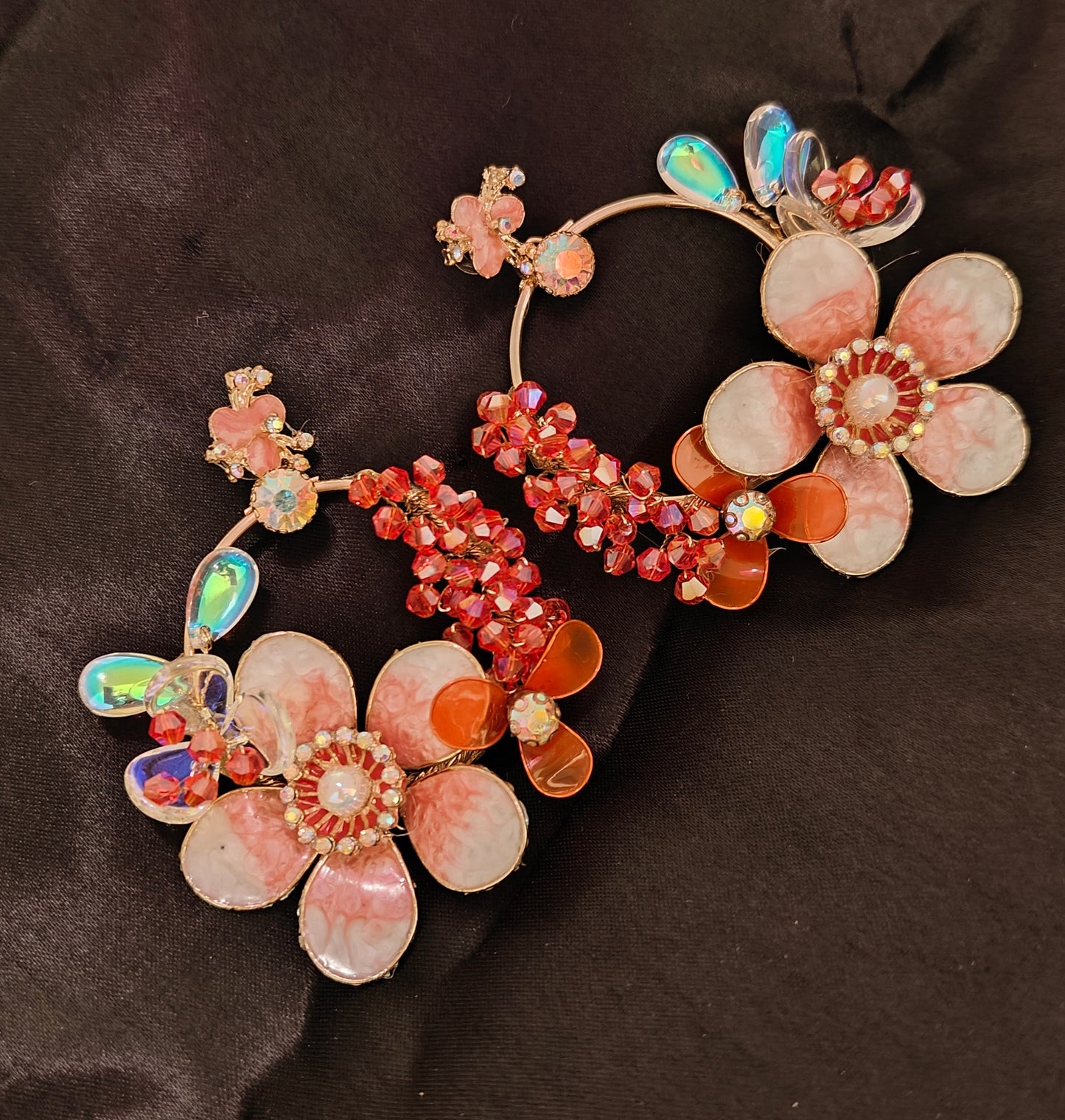 Rose Petal Chic Earrings