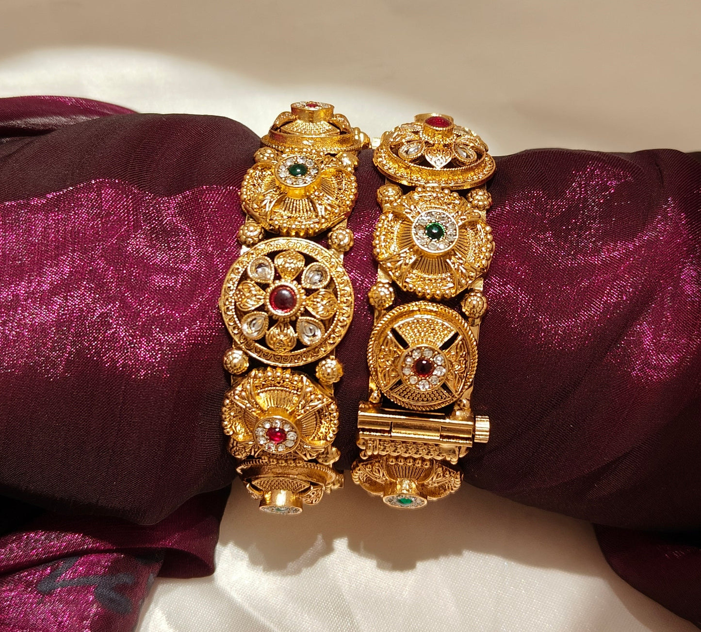 Panchratna Nakshi Bangles