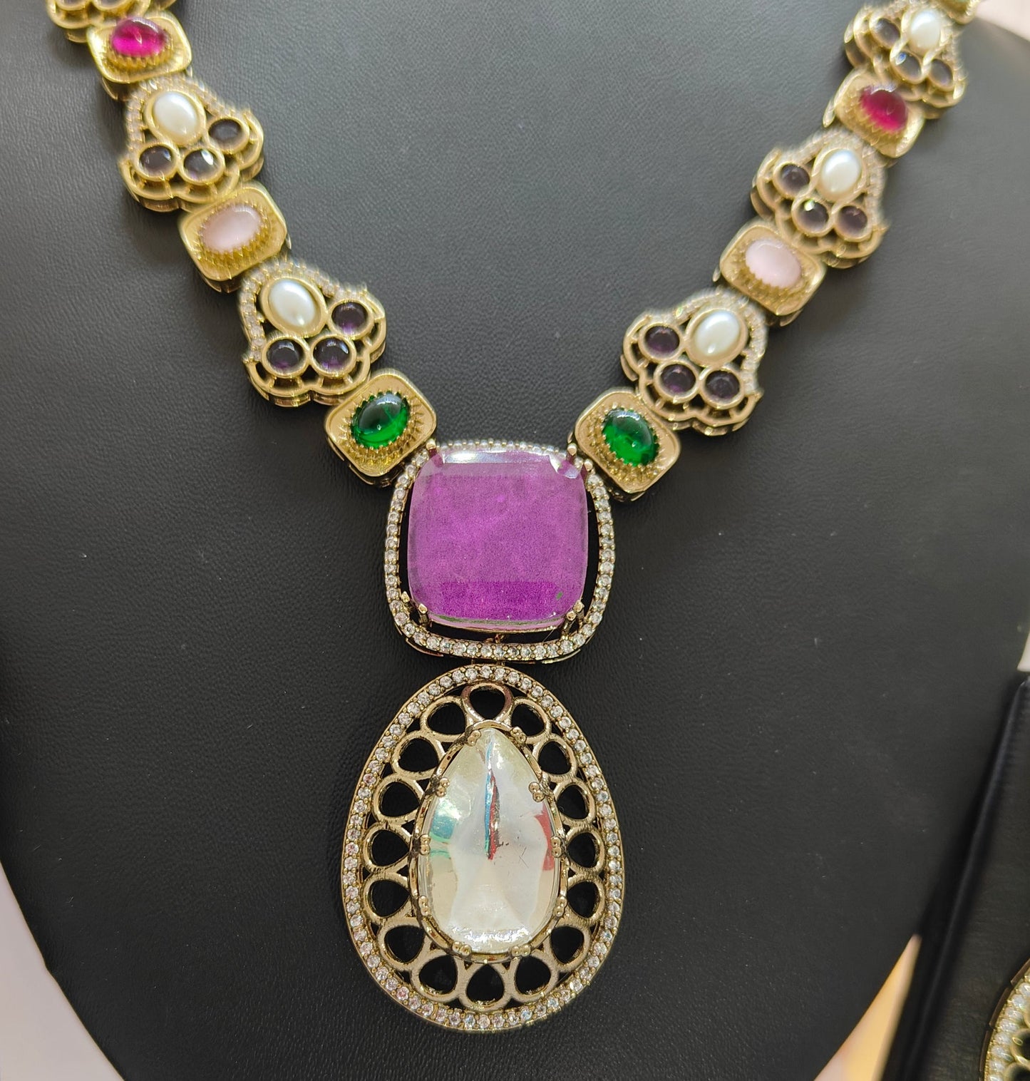 Rajwada Multi-Stone Luxury Set