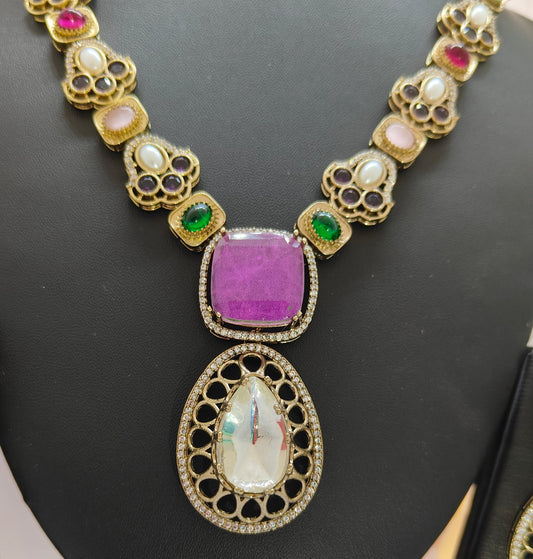 Rajwada Multi-Stone Luxury Set