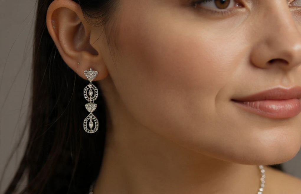 Blue Aurora Diamond Set