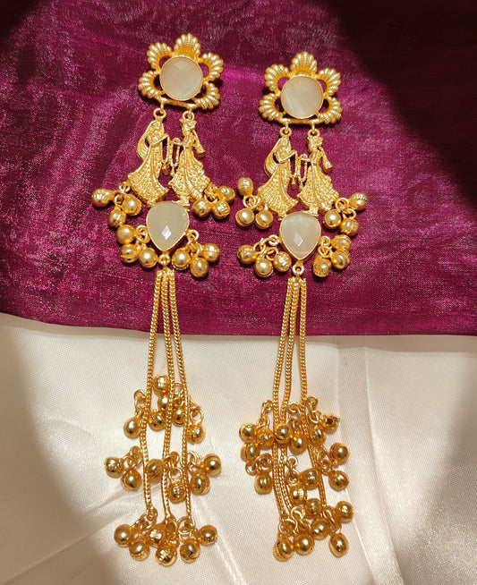 Dulha Dulhan Jaimala Kashmiri Earrings